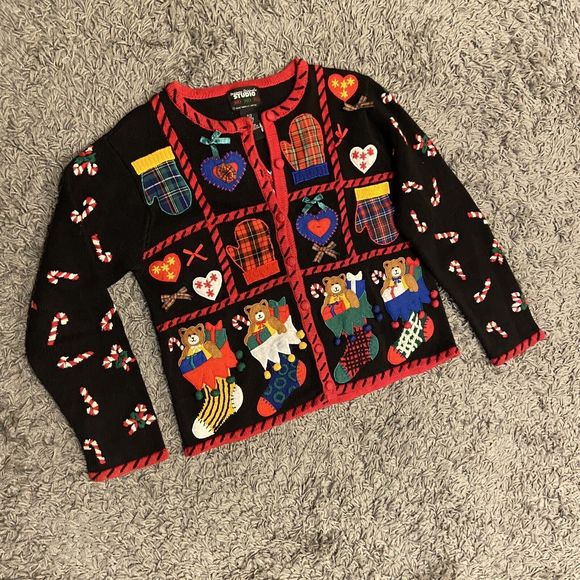 Designers Original Studio Christmas Sweater Size S - Picture 15 of 15